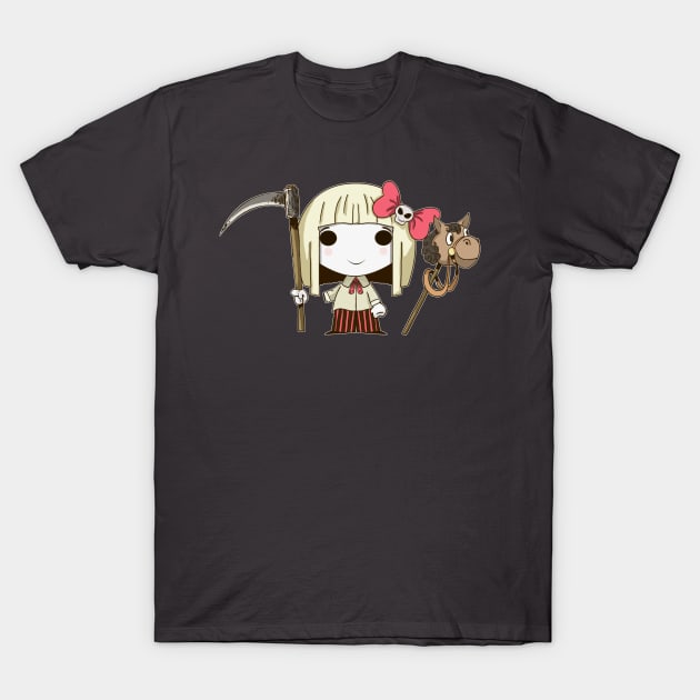 CUTE GRIM REAPER T-Shirt by droidmonkey